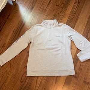 Zip-Up Vineyard Vines Crewneck